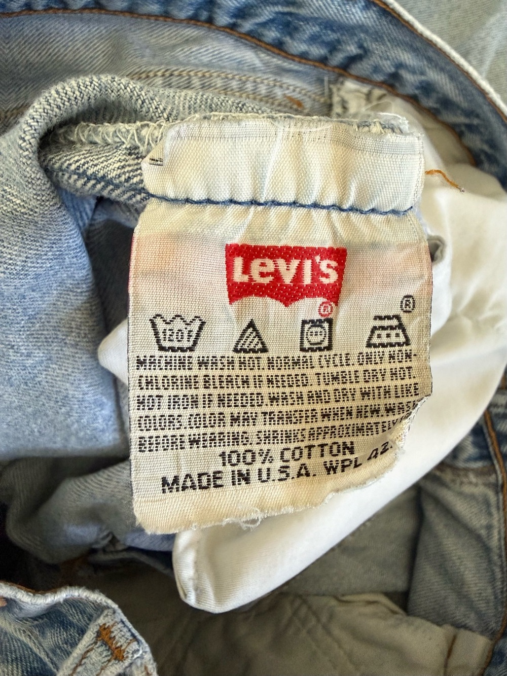 Vintage Levi’s 501 Denim Jeans Made in USA - Picture 14 of 15